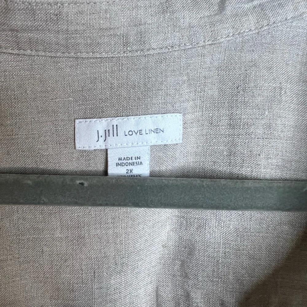 J. Jill love linen tunic - Picture 2 of 5